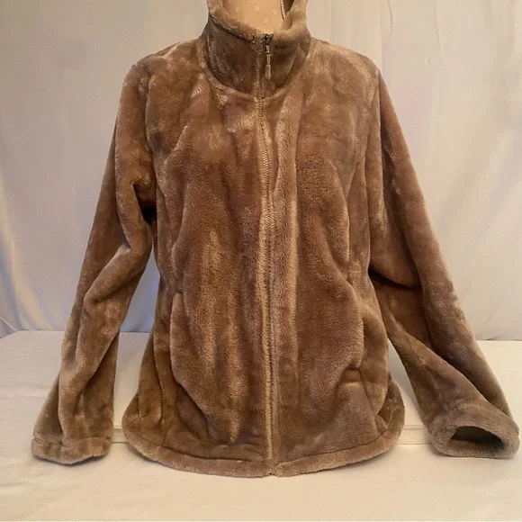 32° Heat women’s extra large zip up tan jacket - Picture 1 of 12